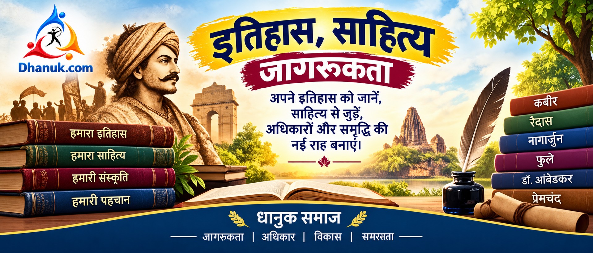 धानुक जाति का इतिहास और साहित्य